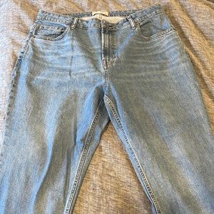 Everlane Curvy Cheeky Jean size 34